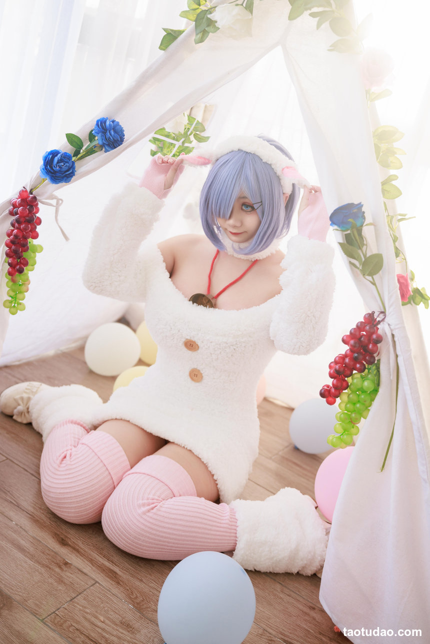 阿雪雪 – NO.036 从零开始的异世界生活 蕾姆小羊[77P+6V-2.39G]