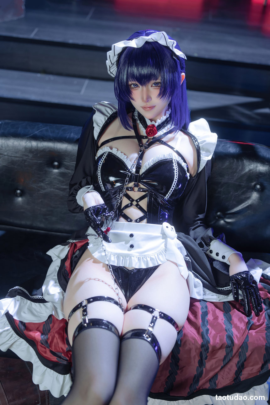 屿鱼 –  Nikke胜利女神 米哈拉·咖啡女仆[80P-456.5M]