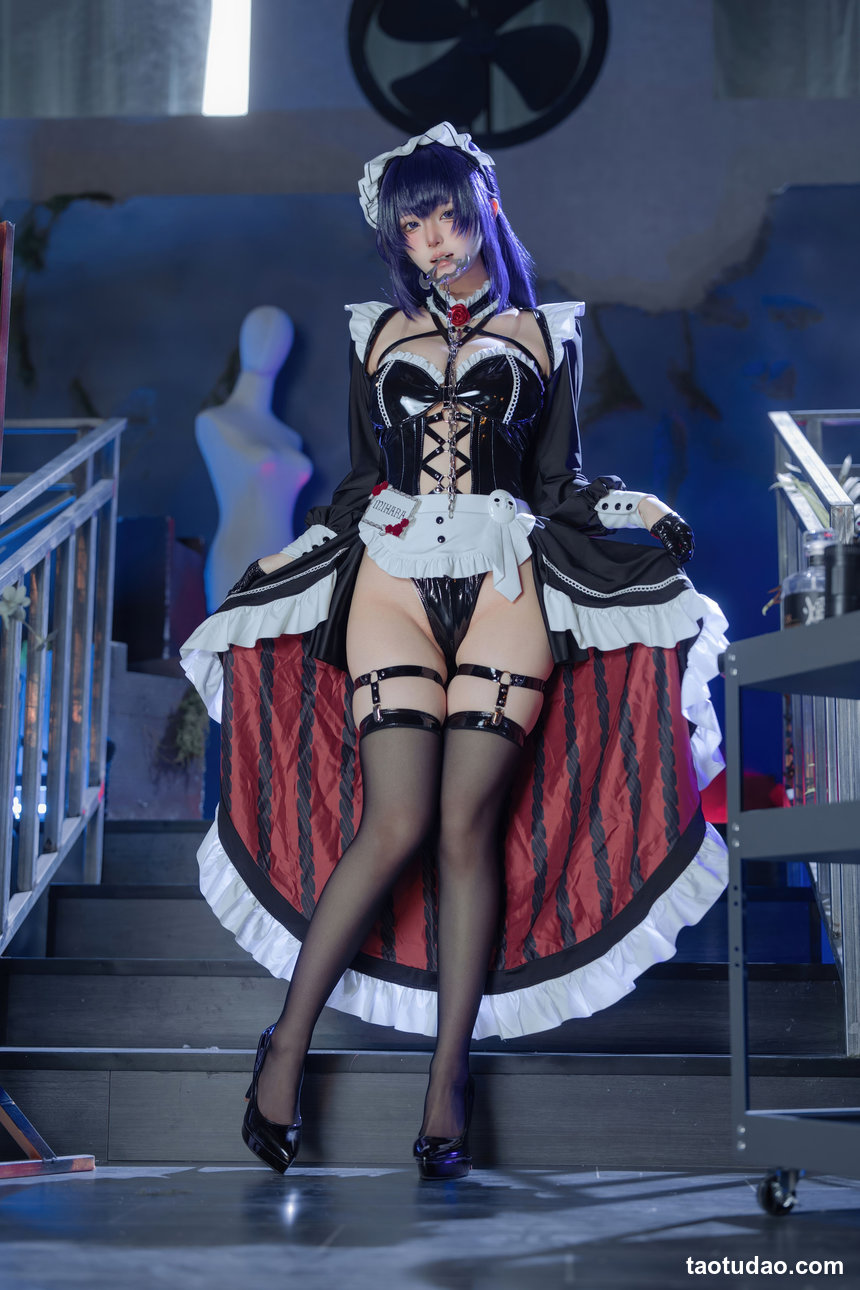 屿鱼 –  Nikke胜利女神 米哈拉·咖啡女仆[80P-456.5M]