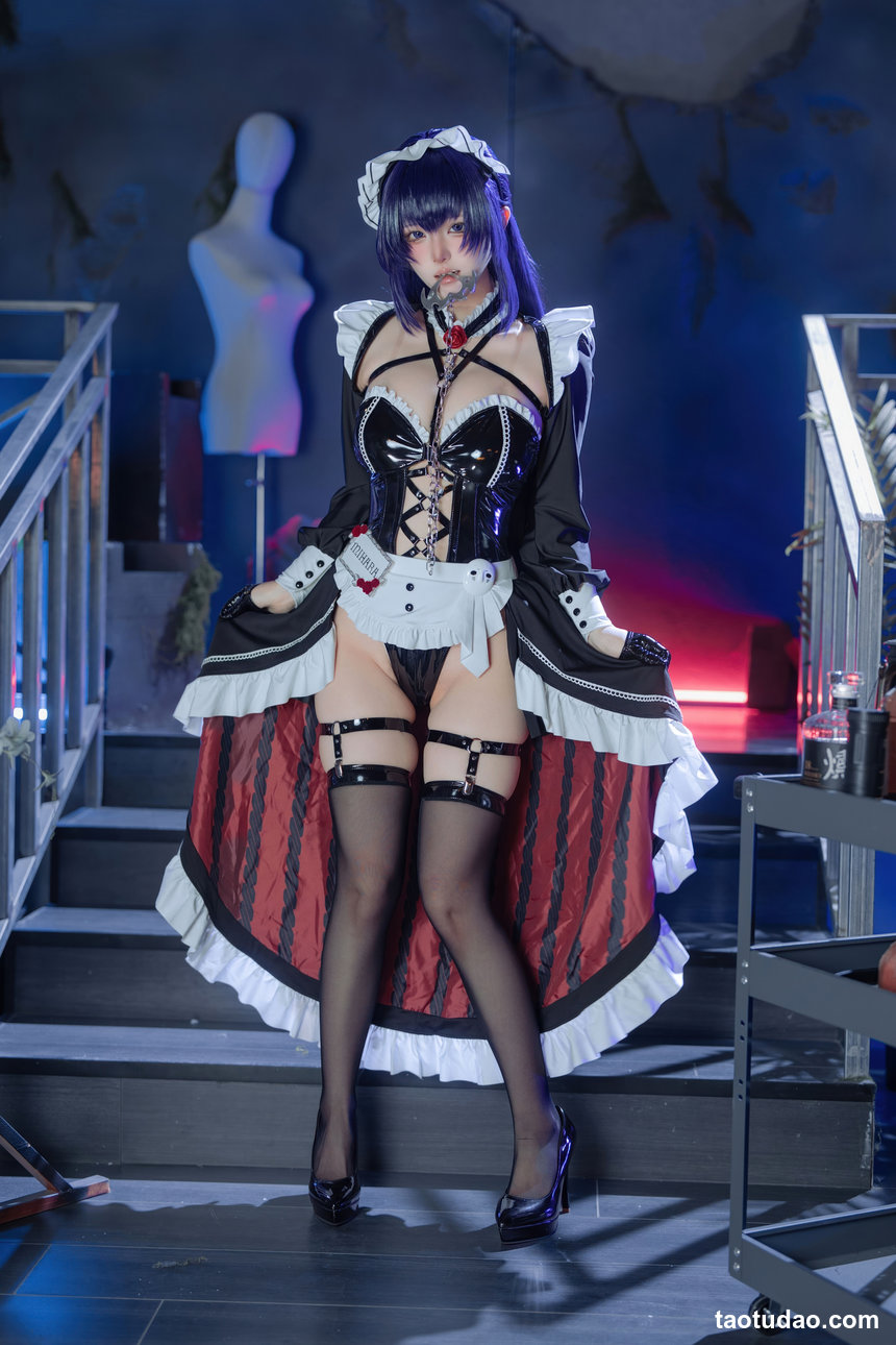 屿鱼 –  Nikke胜利女神 米哈拉·咖啡女仆[80P-456.5M]