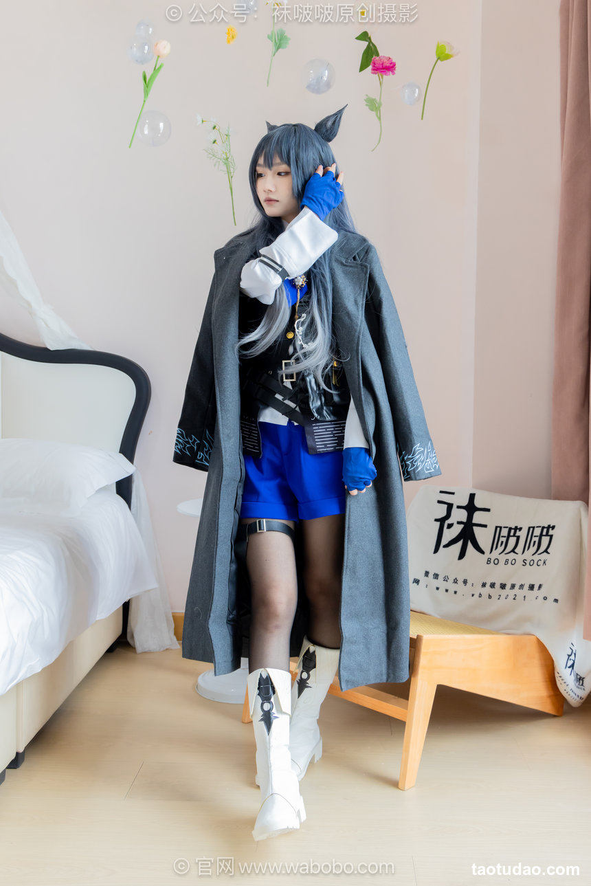 BoBoSocks袜啵啵 No.675 甜甜圈-靴子、纯白棉袜、薄黑丝 [152P1V-6.37GB]