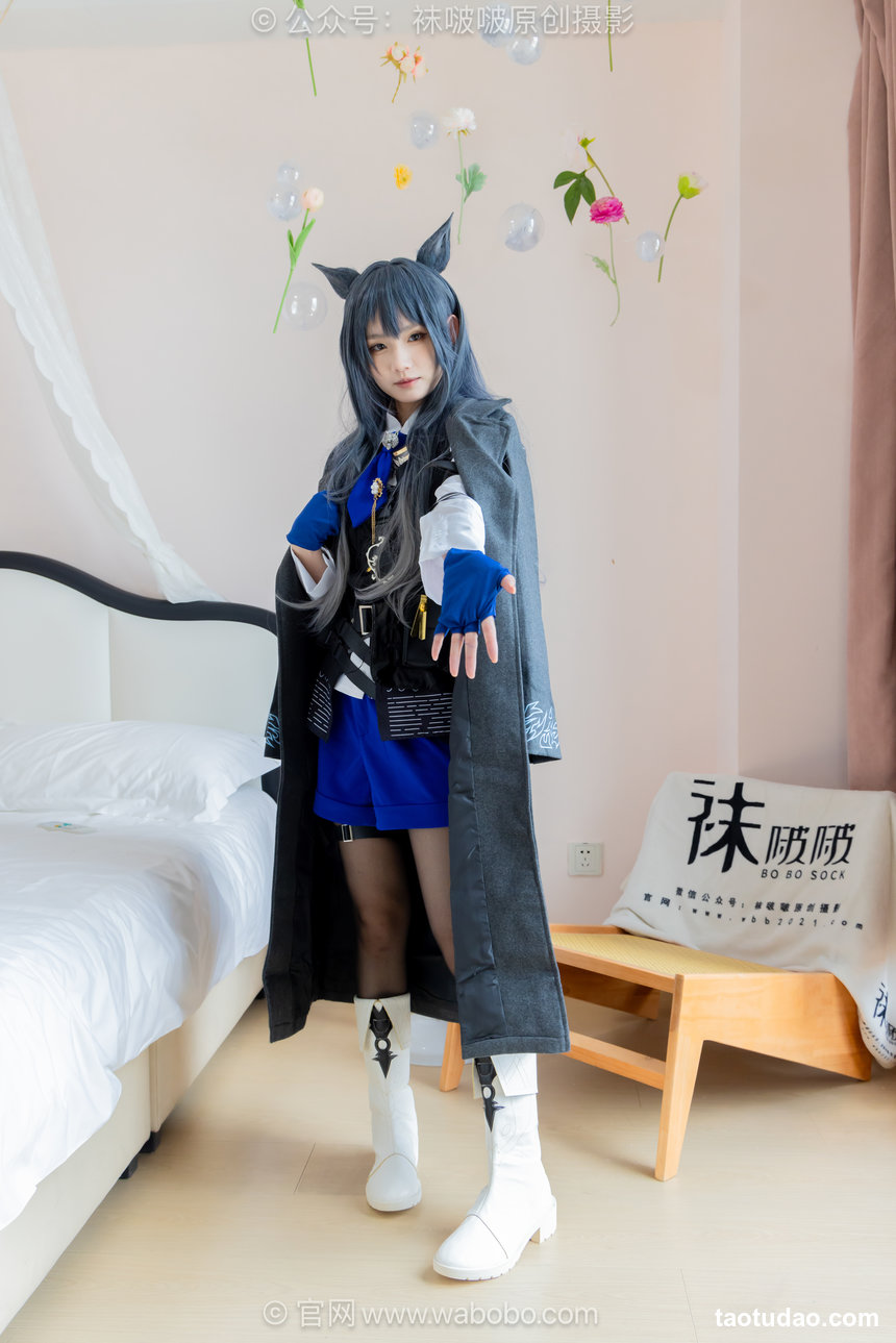 BoBoSocks袜啵啵 No.675 甜甜圈-靴子、纯白棉袜、薄黑丝 [152P1V-6.37GB]