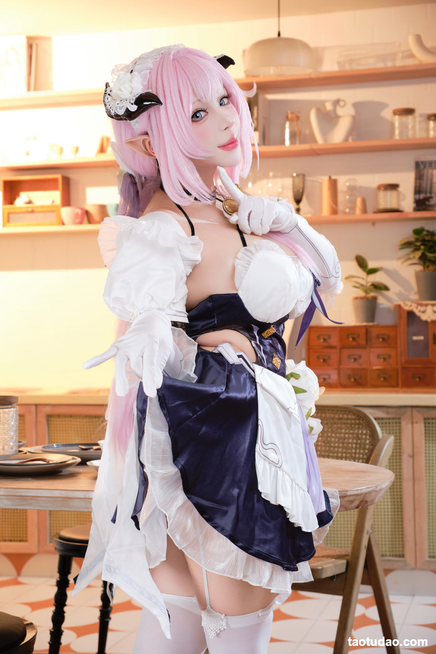 胡桃猫Kurumineko –  爱莉希雅女仆[125P+3V-1.7G]