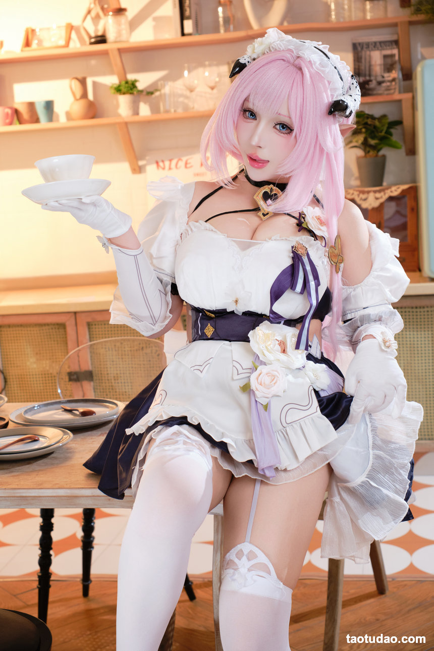 胡桃猫Kurumineko –  爱莉希雅女仆[125P+3V-1.7G]