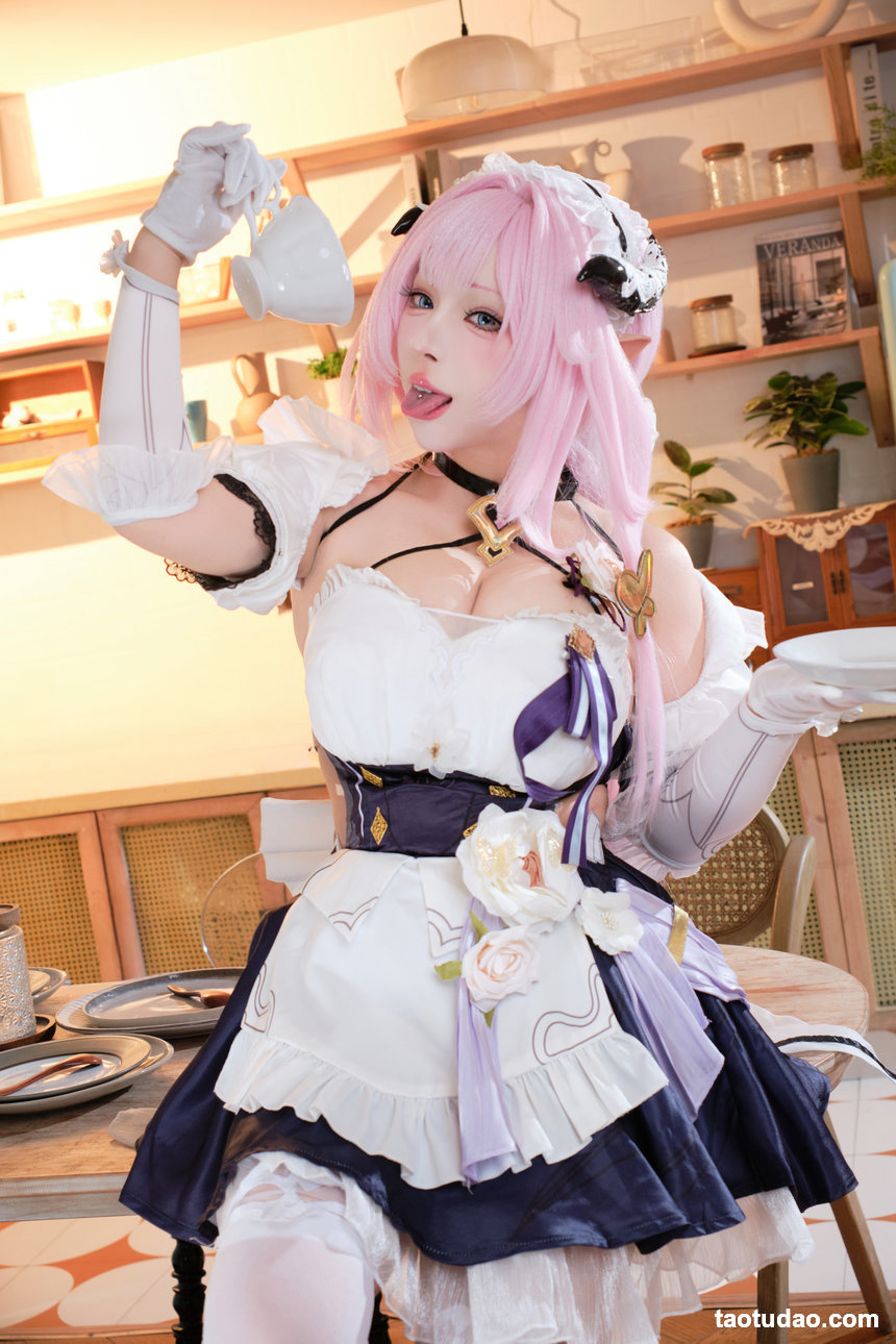 胡桃猫Kurumineko –  爱莉希雅女仆[125P+3V-1.7G]