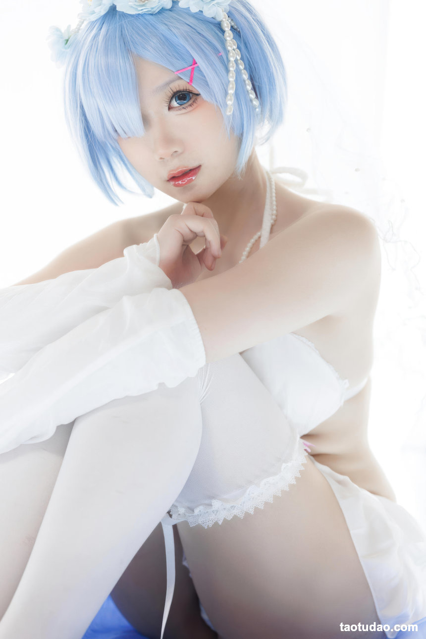 樱落酱w –  从零开始的异世界生活-蕾姆花嫁[25P-142.8M]