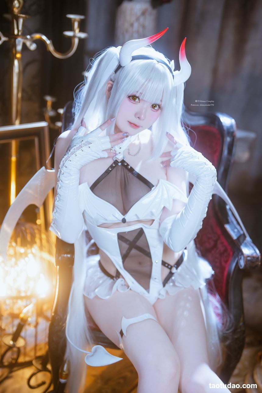 霜月shimo – Blanc Demon[21P-46.2M]