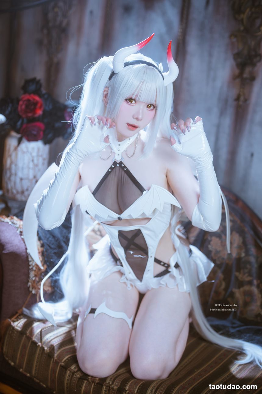 霜月shimo – Blanc Demon[21P-46.2M]