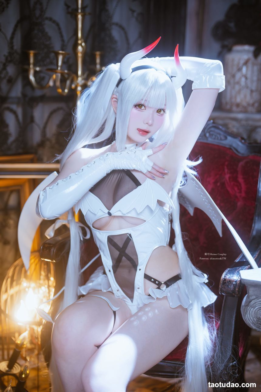 霜月shimo – Blanc Demon[21P-46.2M]
