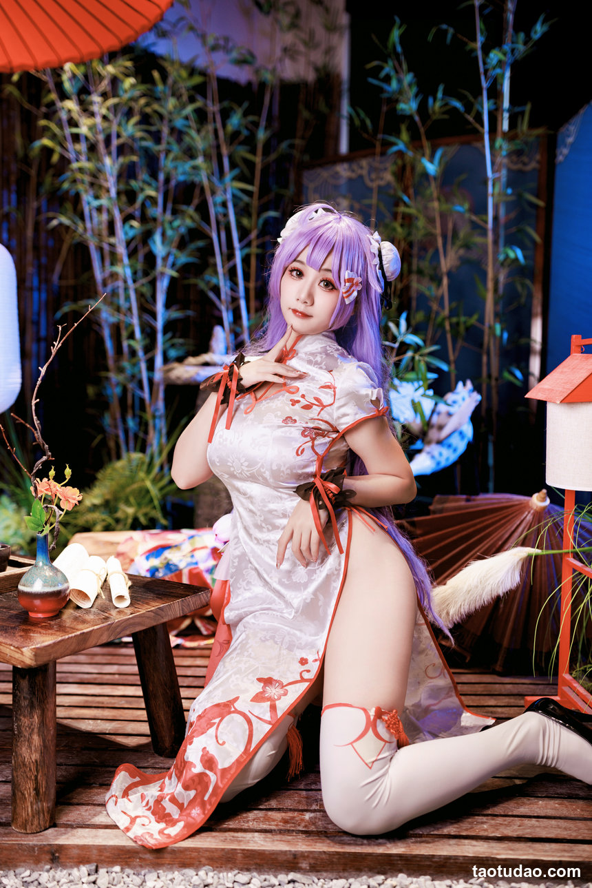 阿雪雪 –  独角兽旗袍[87P-1.36G]
