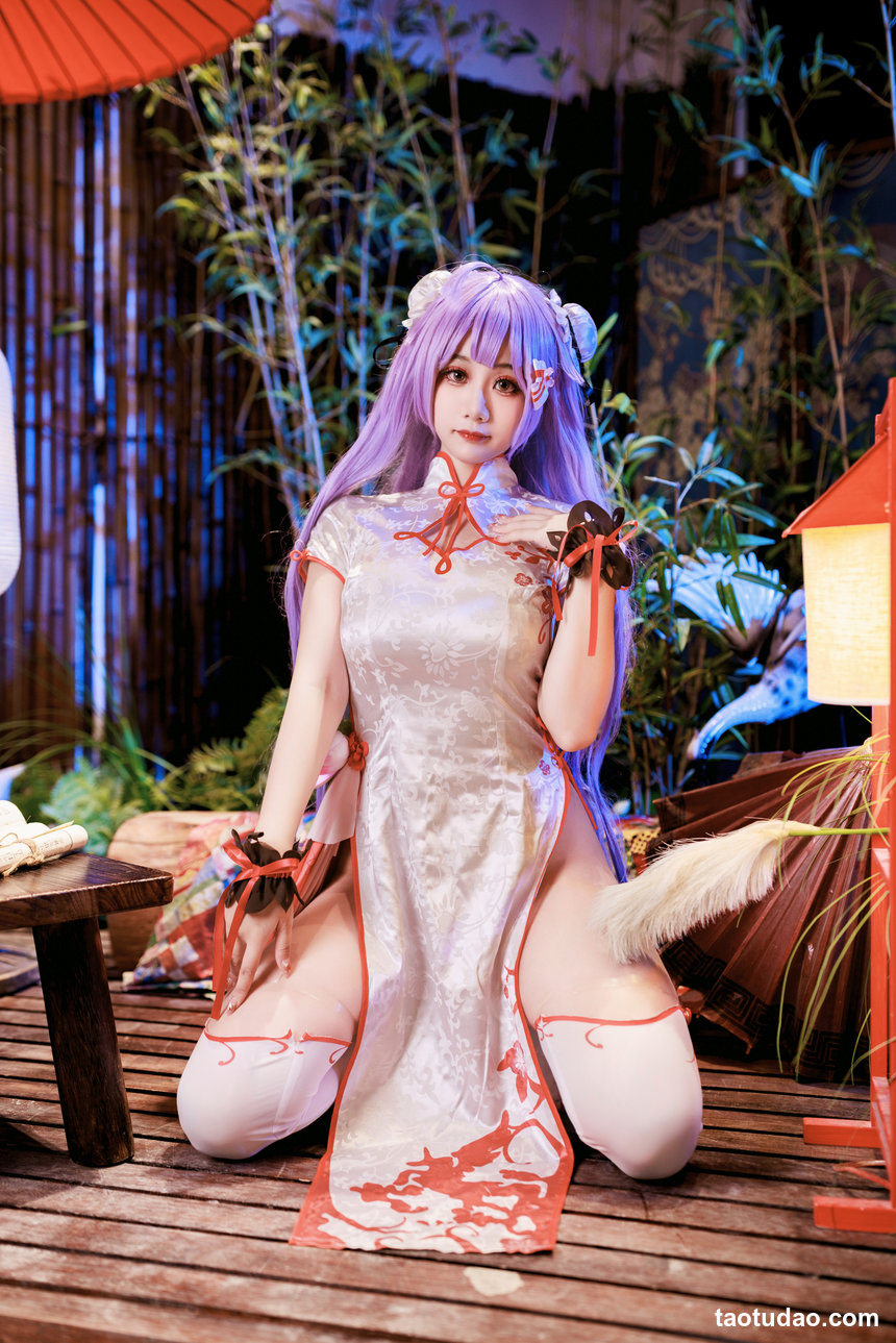 阿雪雪 –  独角兽旗袍[87P-1.36G]