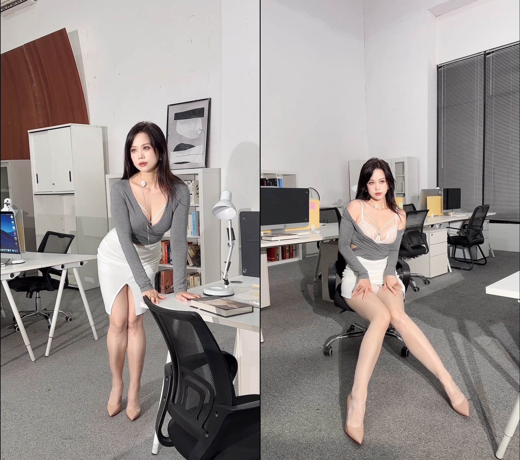 玫瑰我爱你 办公室女郎 拍摄花絮 [117P+3V-1.65G]