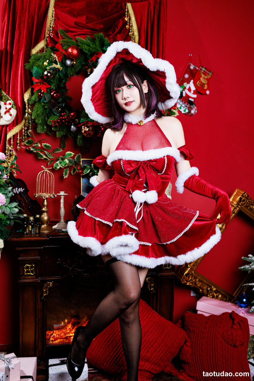 阿雪雪 – NO.065 圣诞魔女 [122P+4V-4.84GB]