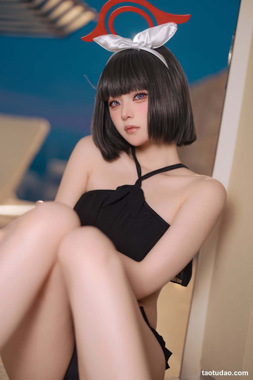 屿鱼 –  蔚蓝档案 静山真白泳装[30P-244.3M]