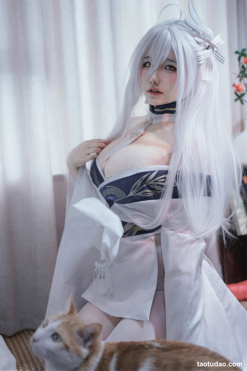 阿半今天很开心 –  碧蓝航线 白凤和服[60P+1V-752.2M]