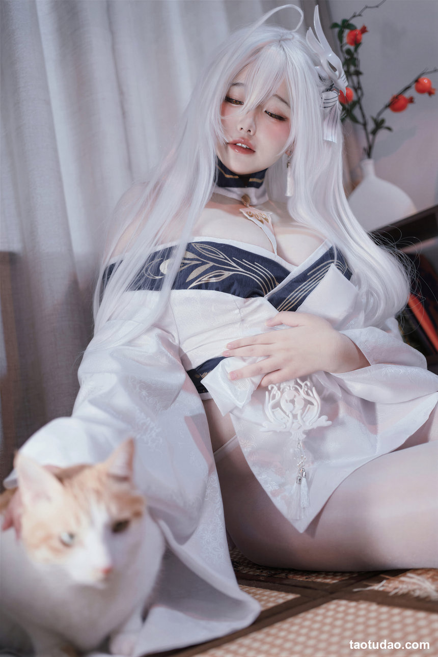 阿半今天很开心 –  碧蓝航线 白凤和服[60P+1V-752.2M]