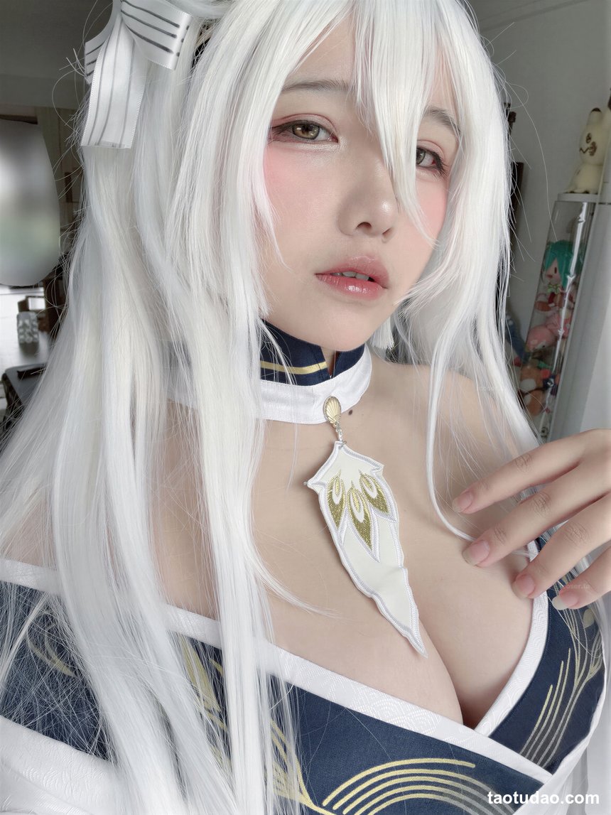 阿半今天很开心 –  碧蓝航线 白凤和服[60P+1V-752.2M]