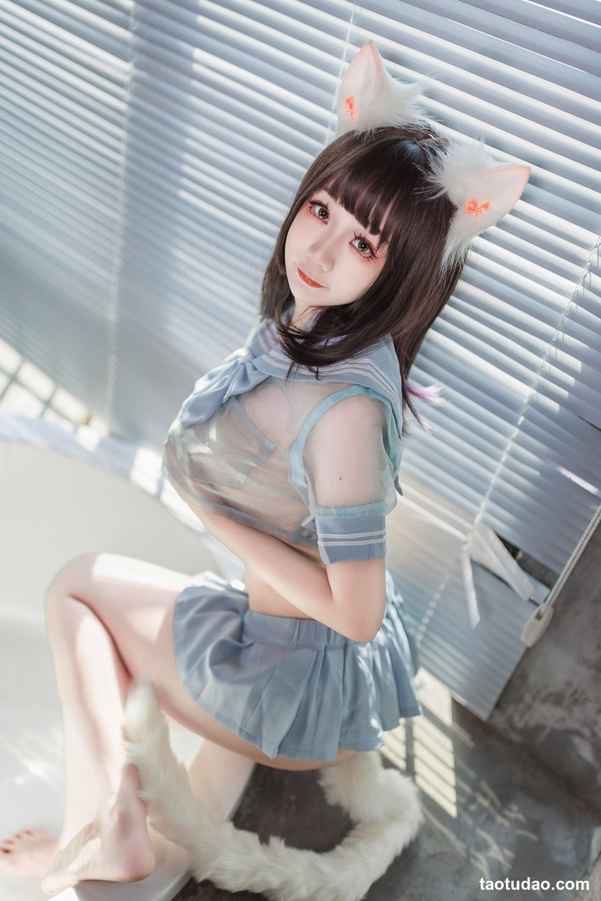 阿雪雪 – 蓝色JK[56P-1.03G]