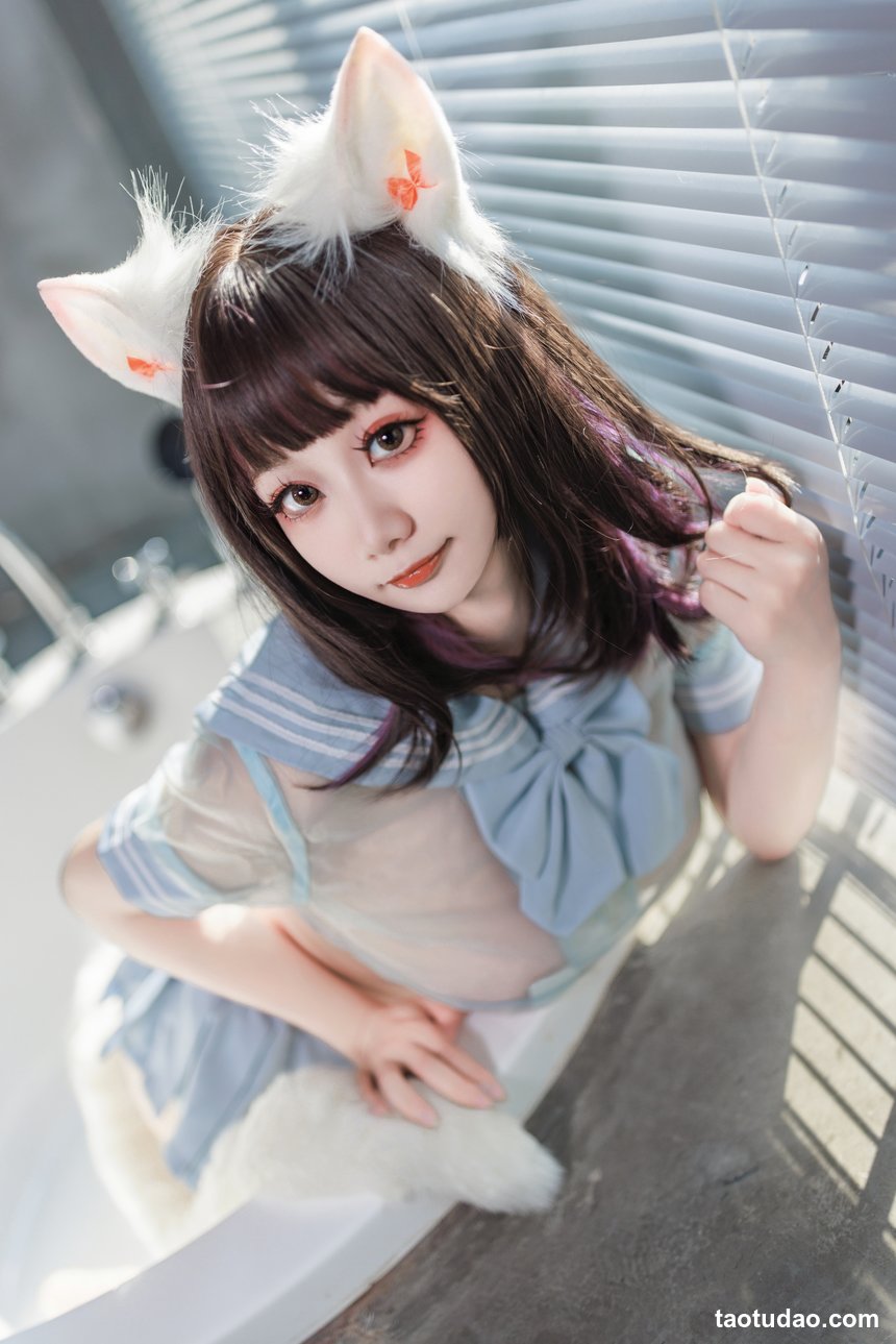 阿雪雪 – 蓝色JK[56P-1.03G]