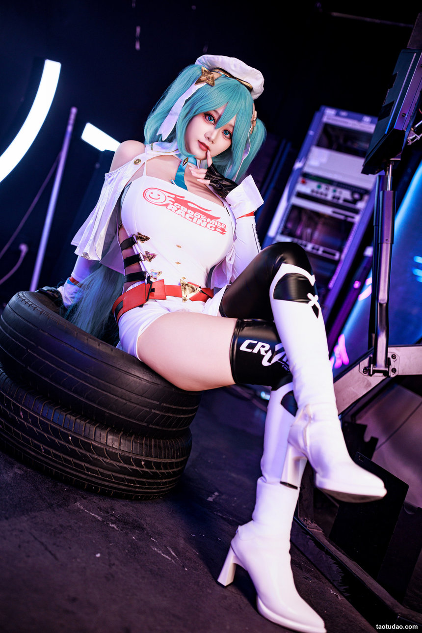 阿雪雪 – NO.081 初音未来赛车服[89P+2V-3.15G]