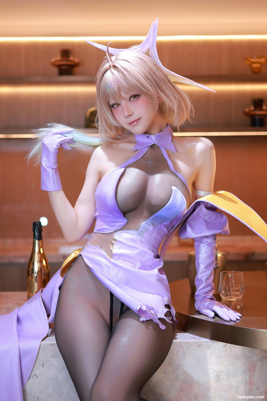 水淼Aqua –  Nikke胜利女神 阿妮斯·超级巨星·星光[54P-79.1M]