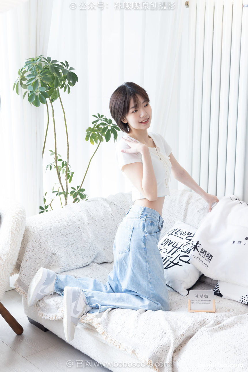 BoBoSocks袜啵啵 No.708 小甜豆-板鞋、纯白棉袜、裸足 [170P1V-6.27GB]