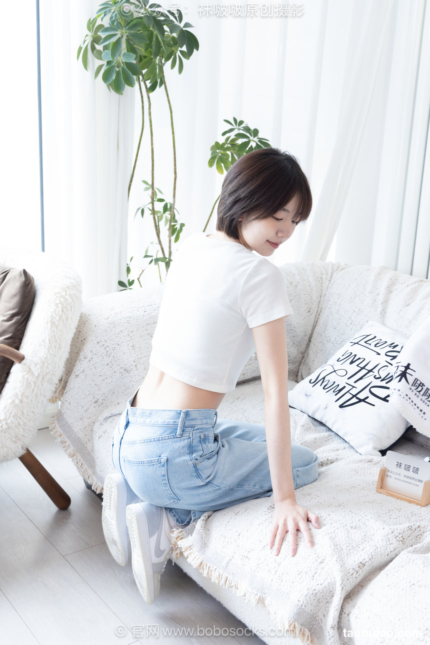 BoBoSocks袜啵啵 No.708 小甜豆-板鞋、纯白棉袜、裸足 [170P1V-6.27GB]