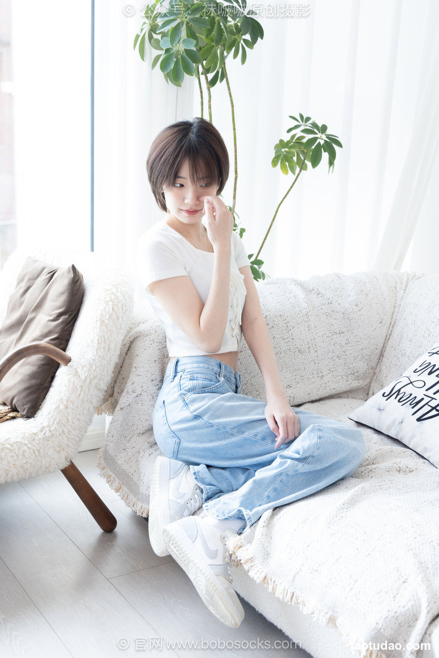 BoBoSocks袜啵啵 No.708 小甜豆-板鞋、纯白棉袜、裸足 [170P1V-6.27GB]