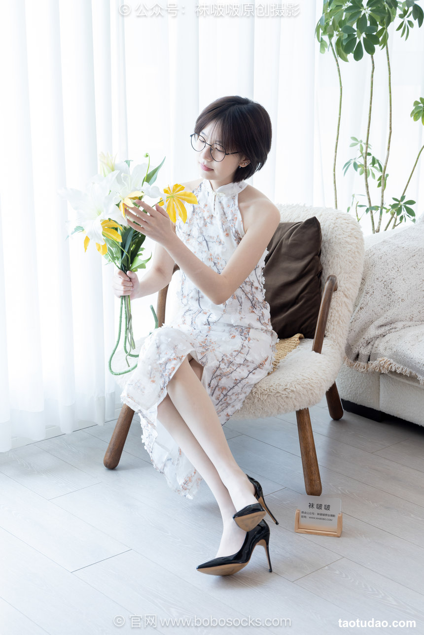 BoBoSocks袜啵啵 No.714 小甜豆-高跟鞋、薄肉丝、厚灰丝、旗袍 [153P1V-5.77GB]