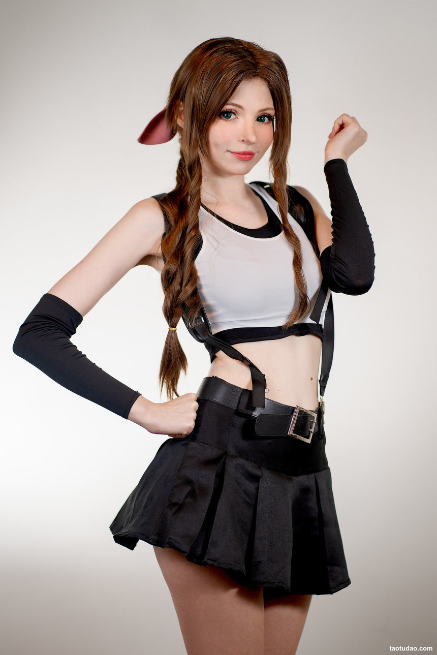Peach milky -  Aerith Tifa Swap