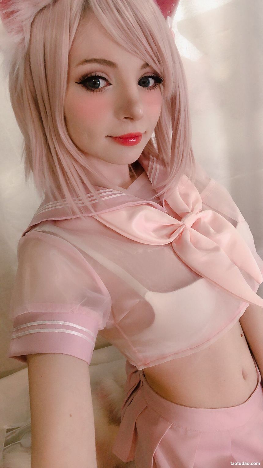 Peach milky -  Cotton[]