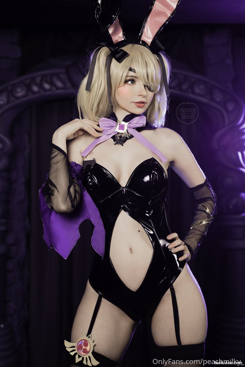 Peach milky -  Fischl Playboy Bunny Genshin Impact