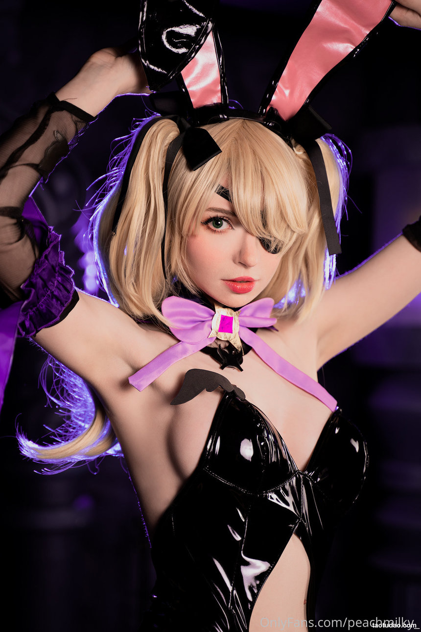 Peach milky -  Fischl Playboy Bunny Genshin Impact