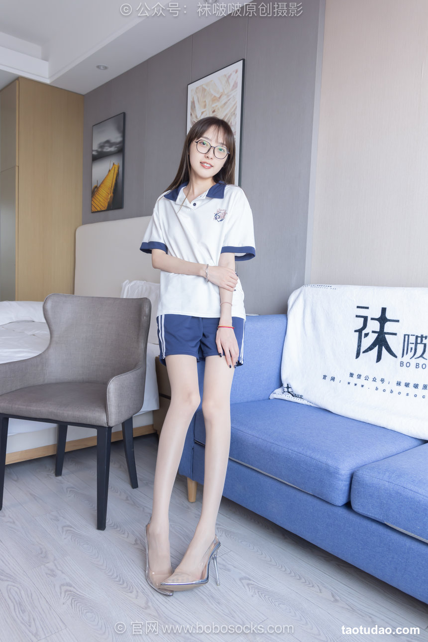 BoBoSocks袜啵啵 No.719 稚予-透明高跟鞋、高跟凉鞋、薄肉丝 [160P1V-6.16GB]