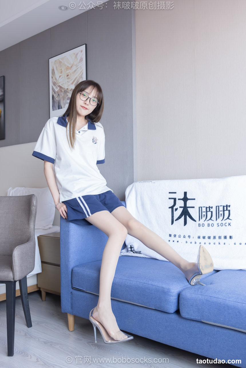 BoBoSocks袜啵啵 No.719 稚予-透明高跟鞋、高跟凉鞋、薄肉丝 [160P1V-6.16GB]