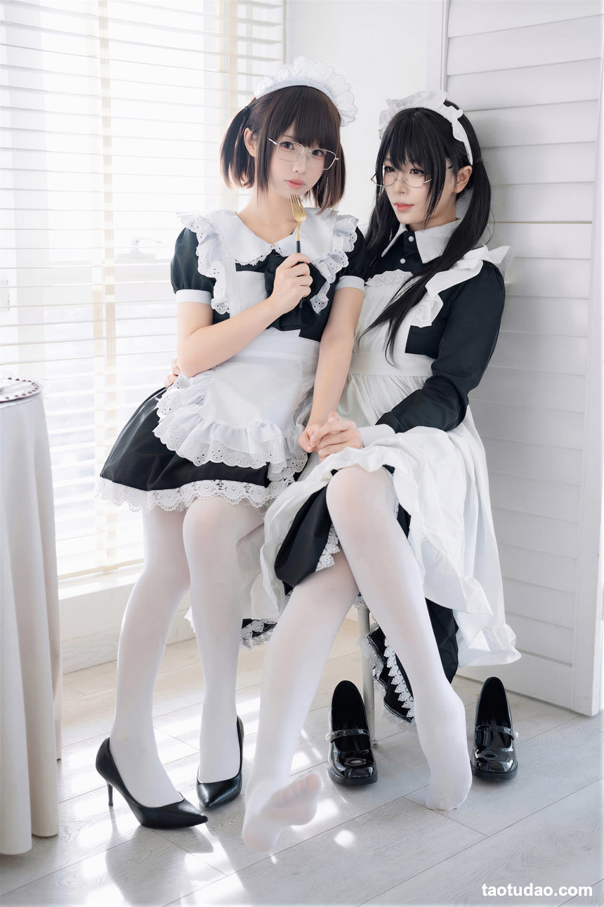 十万珍吱伏特（香川澪）- &轩萧学姐 双人女仆[]