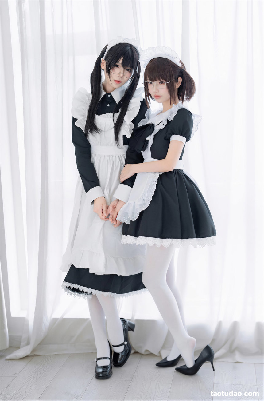十万珍吱伏特（香川澪）- &轩萧学姐 双人女仆[]