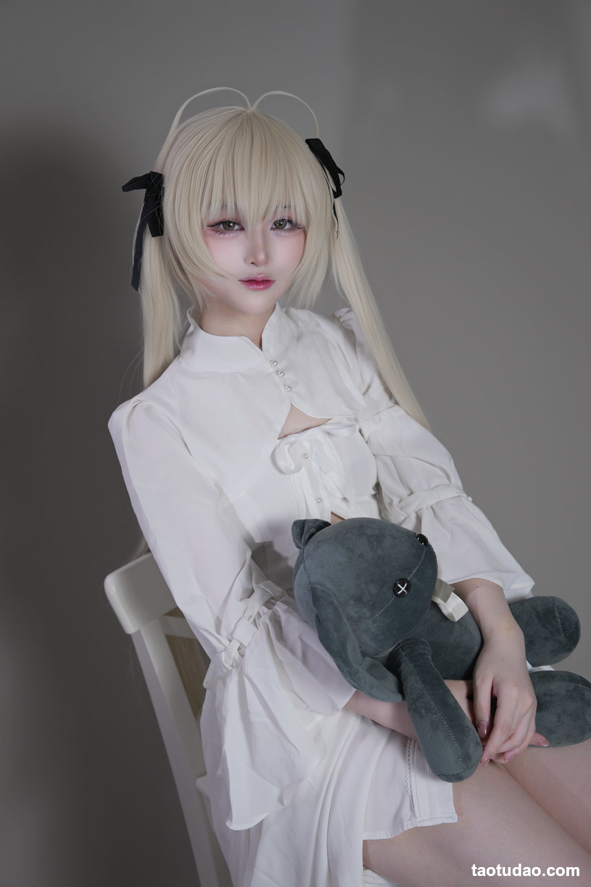 幼愛Youmeko – 缘之空 春日野穹白裙
