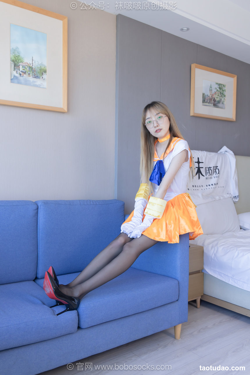 BoBoSocks袜啵啵 No.726 稚予-高跟鞋 薄黑丝、cos美少女战士 [137P1V-5.31GB]