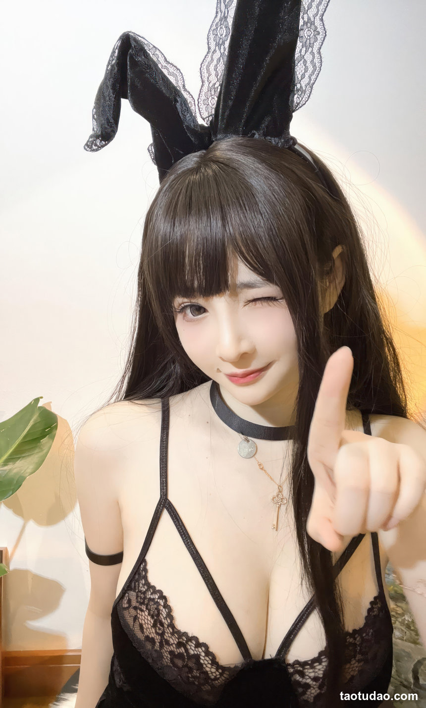 叉子宝宝 – NO.018 舰长图 蕾丝兔女郎