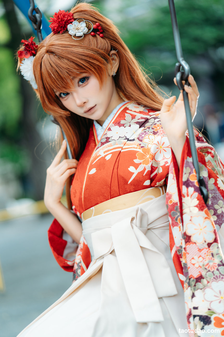 蠢沫沫 – No.443 EVA明日香和服