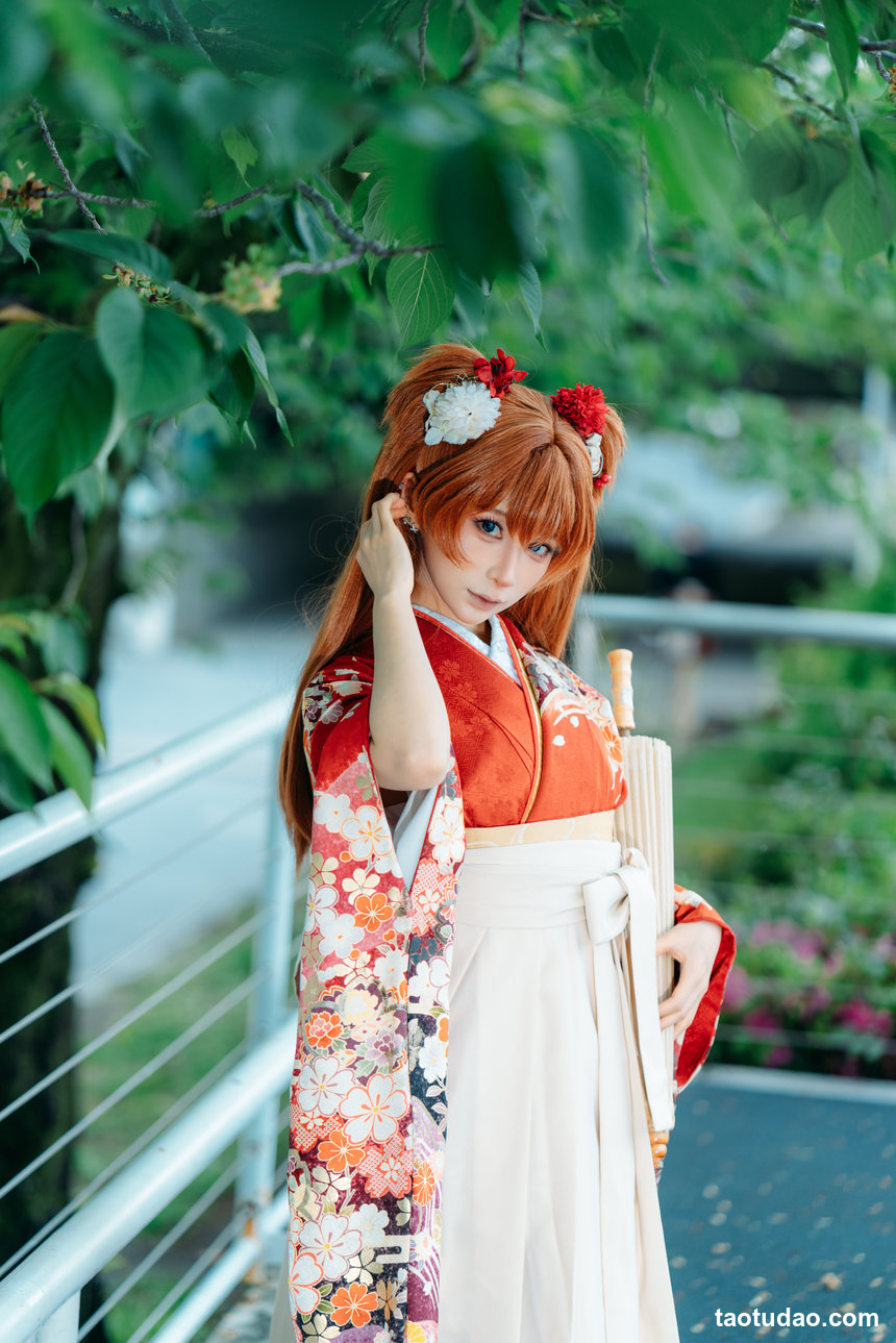蠢沫沫 – No.443 EVA明日香和服