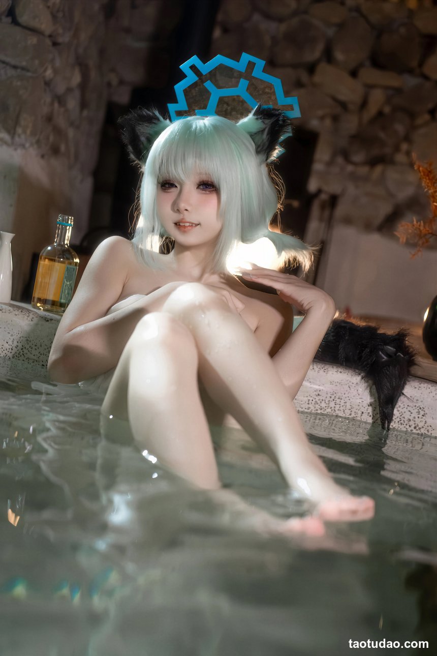 纸悦Etsu_ko – NO.045 蔚蓝档案 时雨温泉