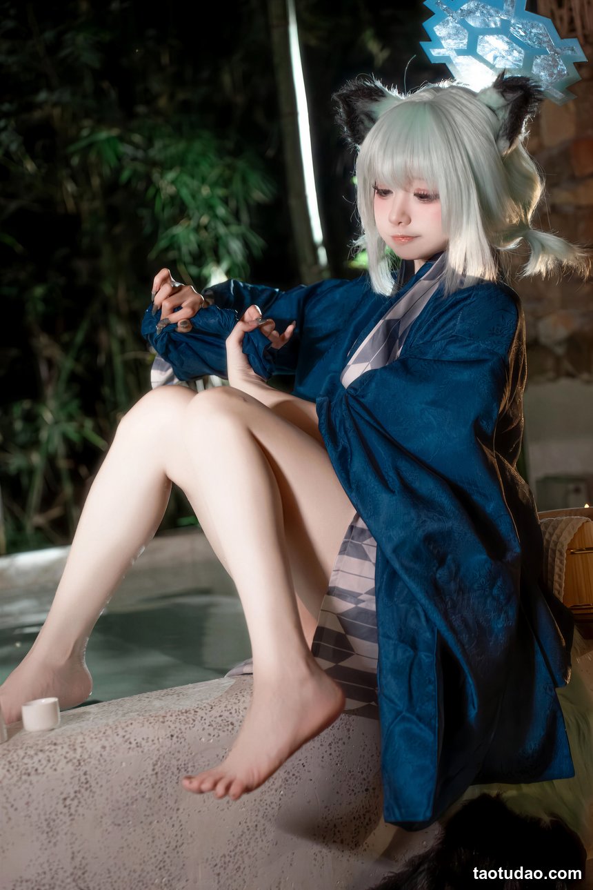 纸悦Etsu_ko – NO.045 蔚蓝档案 时雨温泉