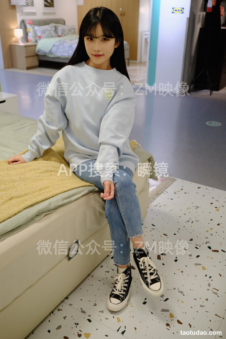[织梦映像]NO.080 清雅极简-帆布清风少女时