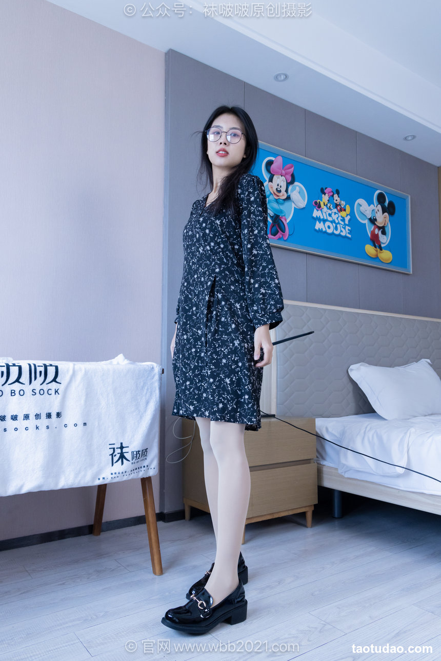 BoBoSocks袜啵啵 积分限定作品047 奶油-皮鞋、厚肉丝、老头乐挠脚
