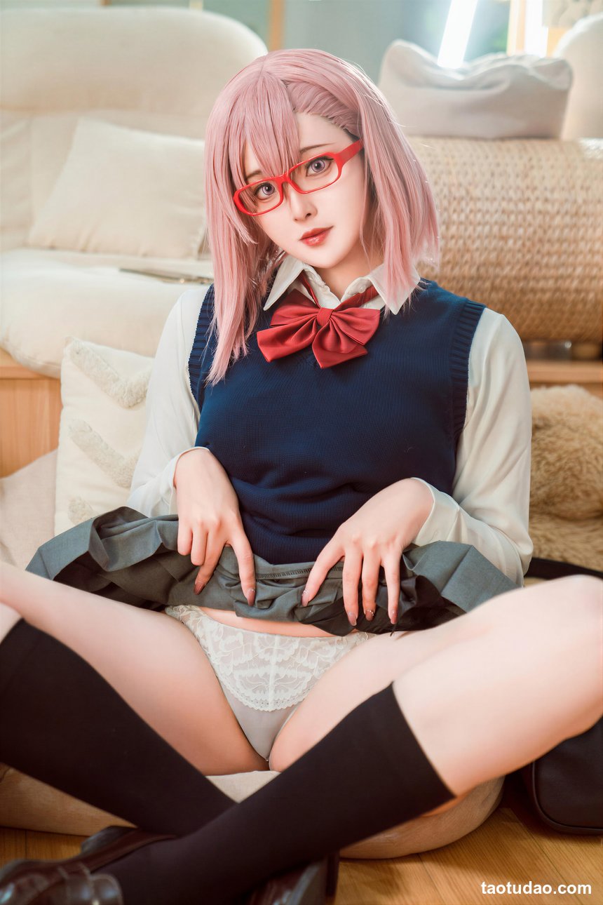 Natsuko夏夏子 – NO.113 2.5次元的诱惑-天乃莉莉纱校服