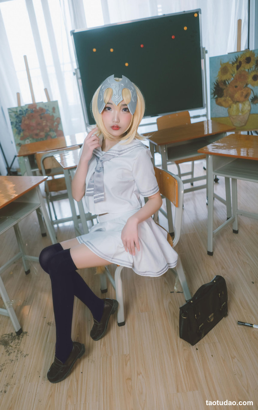 西园寺南歌 – NO.054 黑白贞德 JK制服
