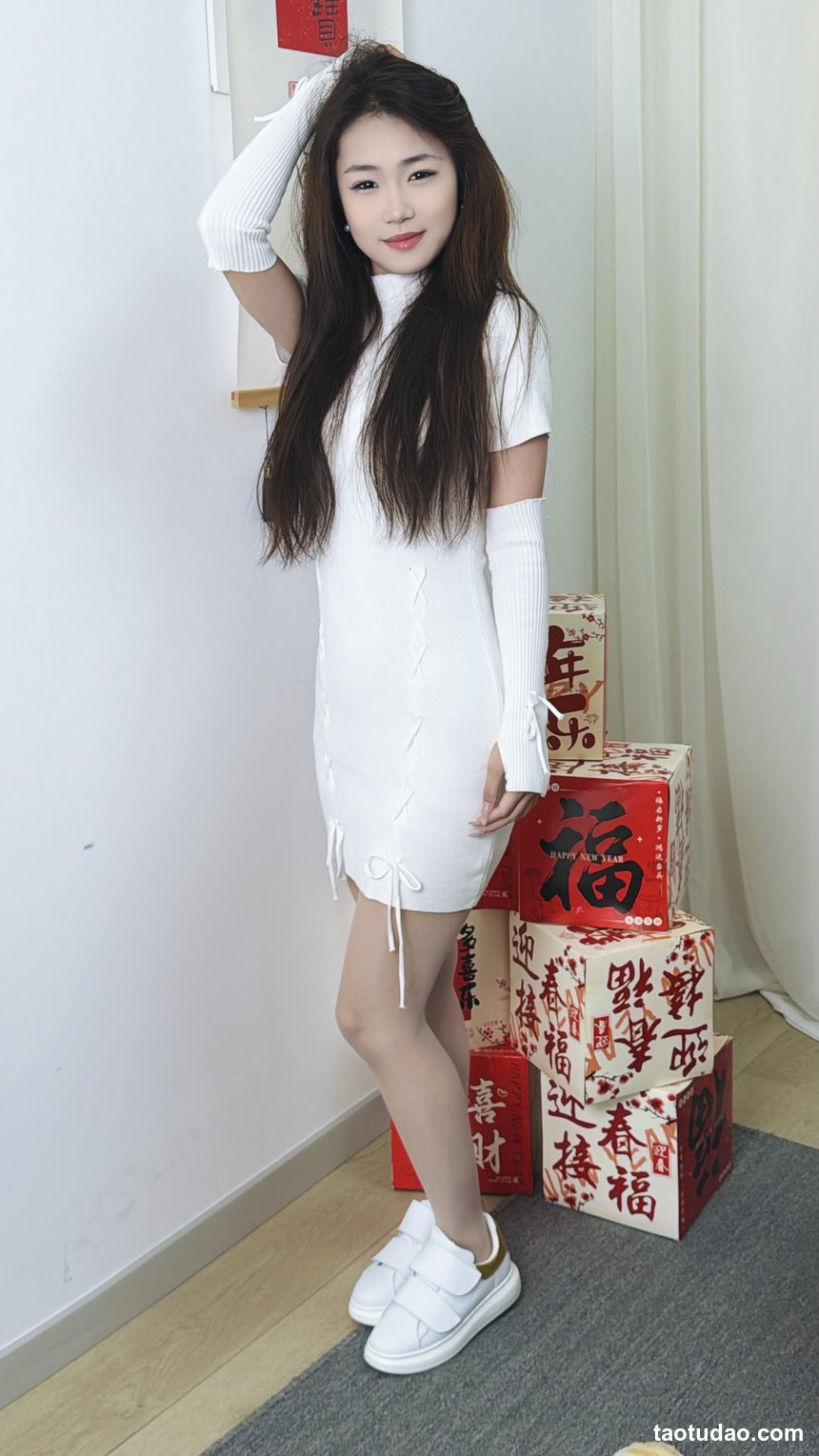 丝韵摄影 NO.3352 甜馨 天蓝色jk女装