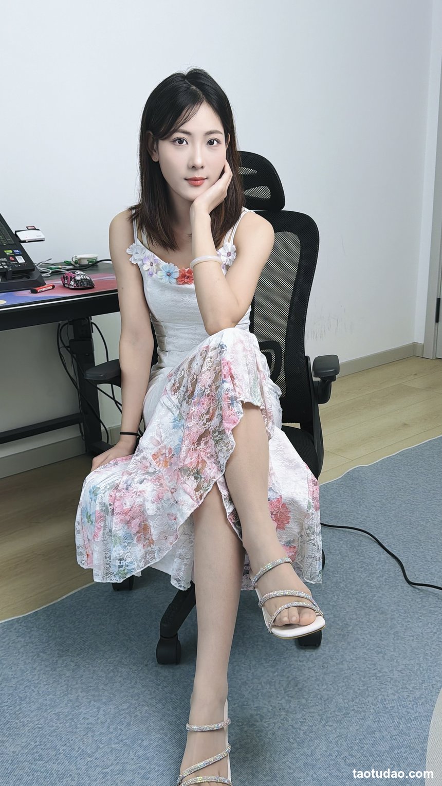 丝韵摄影 NO.3459 阿娇 学院风 白色蕾丝领衬衫